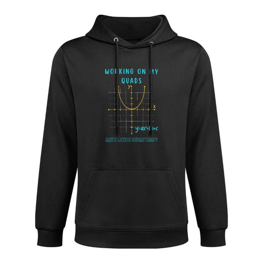 Mathletics Working On My Quads Algebra Algebra Math Teacher Machine Washable Hoodie