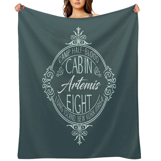 Artemis Cabin 8 Throw Blanket