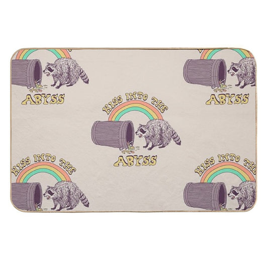 Hiss Into The Abyss  Easy To Clean Bath Mat
