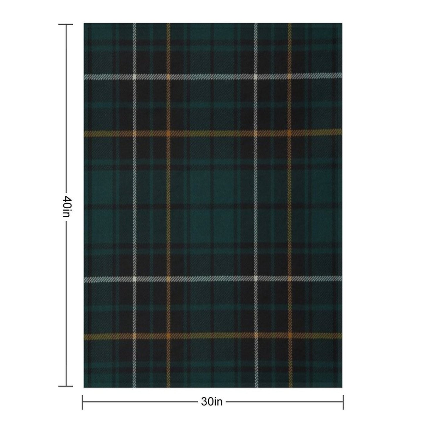 MacAlpine Scottish Tartan Throw Blanket