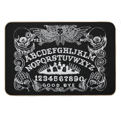 Black Witch Board Bath Mat