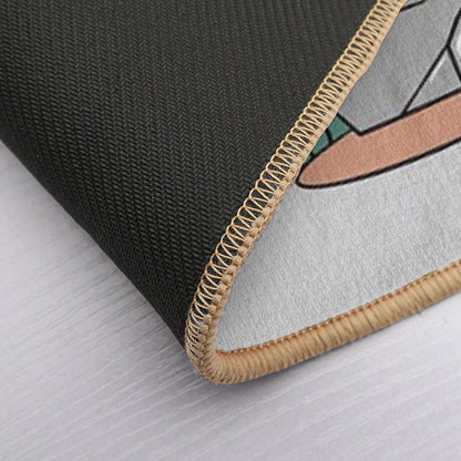 Calm Down... We Live on A Floating Rock!  Long-Lasting Bath Mat