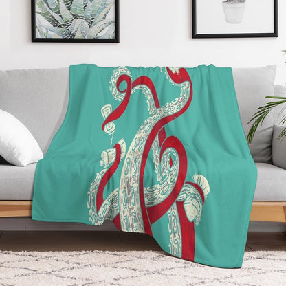 Kraken Throw Blanket