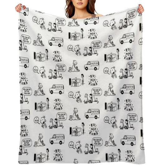 Wimpy Kid Throw Blanket