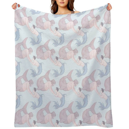 Hankcon Mermay Throw Blanket