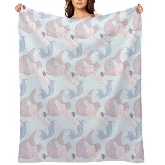 Hankcon Mermay Throw Blanket