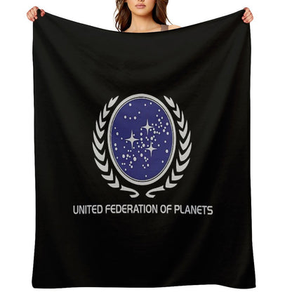 United Federation of Planet Throw Blanket