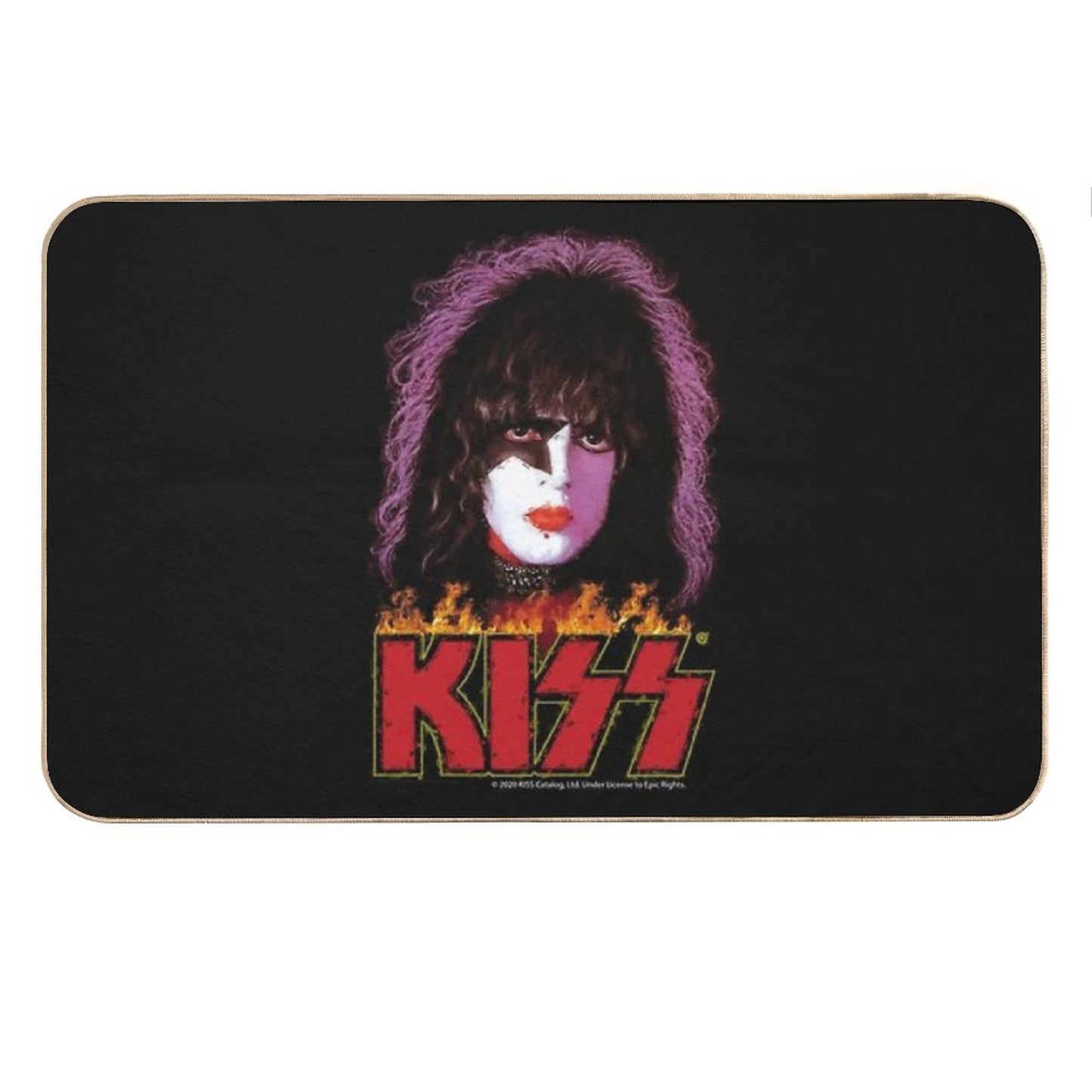 KISS - The Starchild Old Painting Stylized Bath Mat