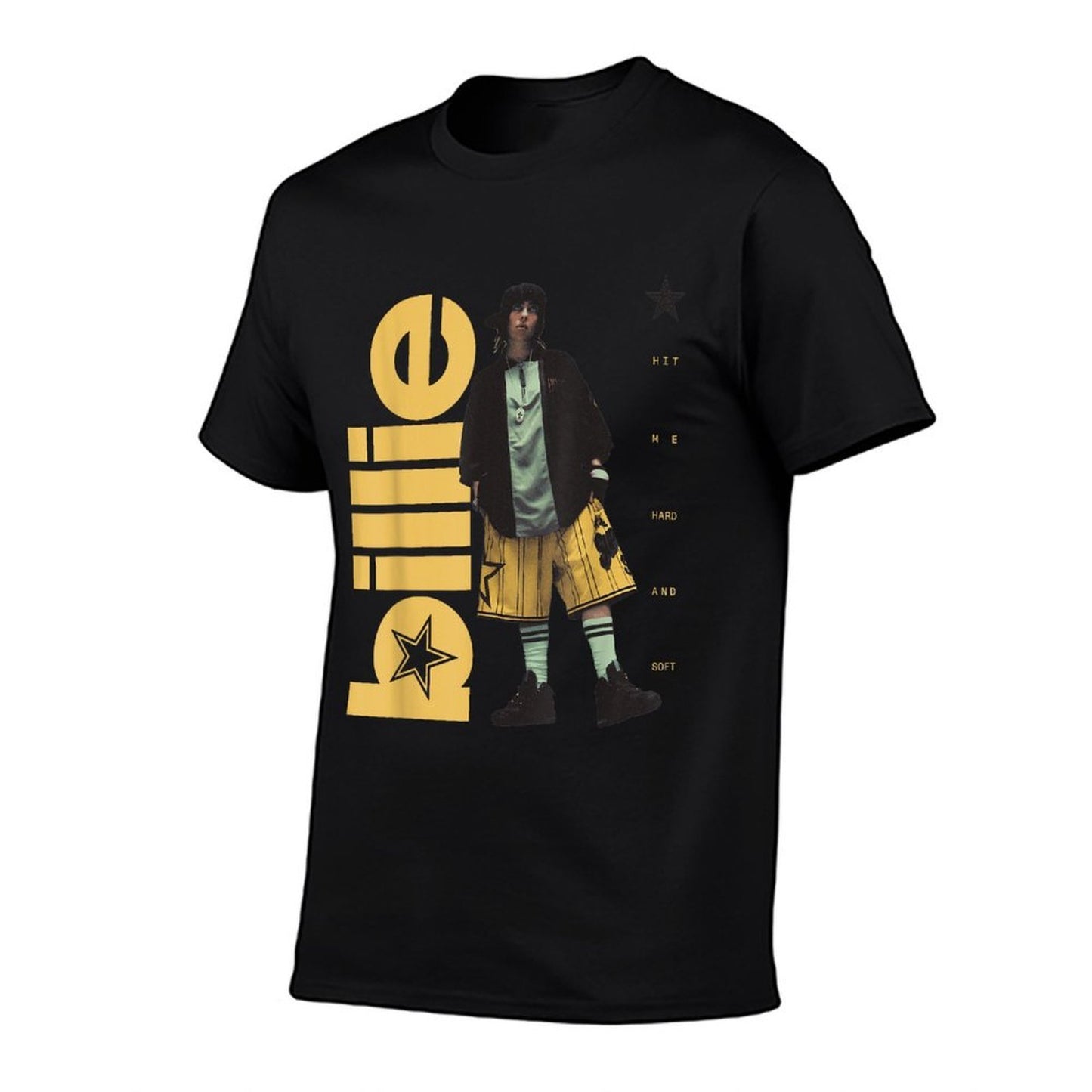 Official Billie Eilish HIT ME HARD AND SOFT Standing Photo  Stretchy T-Shirt