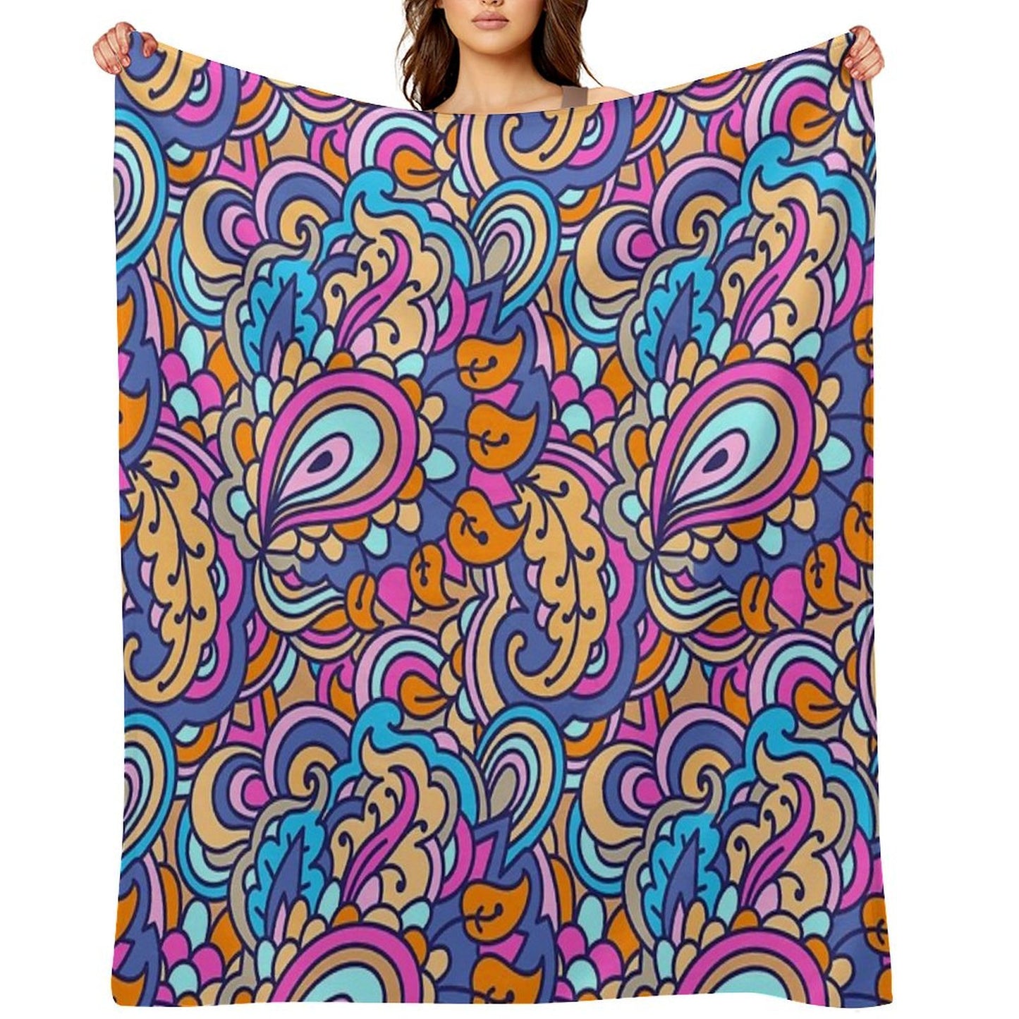 Abstract Pattern 3 Throw Blanket
