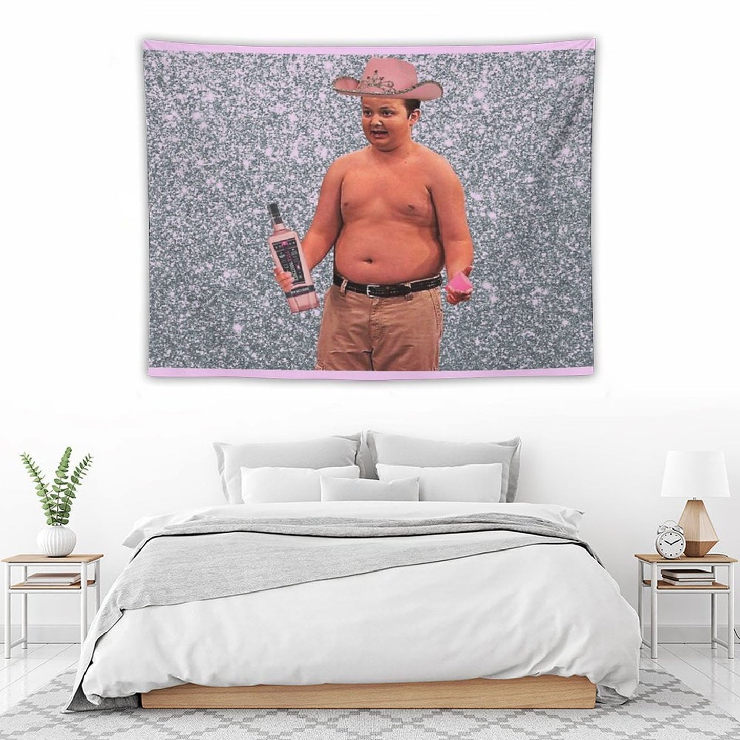 Gibby Pink Whitney Tapestry
