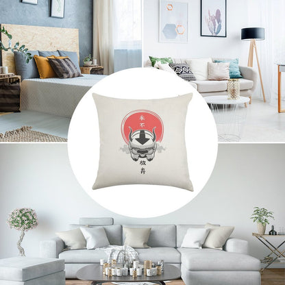 Avatar The Last Airbender Linen Throw Pillow Cover