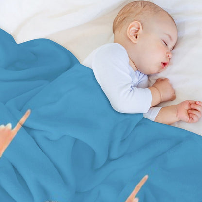 GOAT Football Shirt Throw Blanket