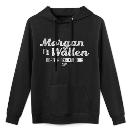 Official Morgan Wallen Exclusive 2025 Tour Green All-Day Comfort Hoodie