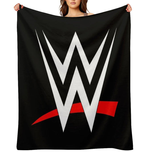 Let's Wrestler Throw Blanket