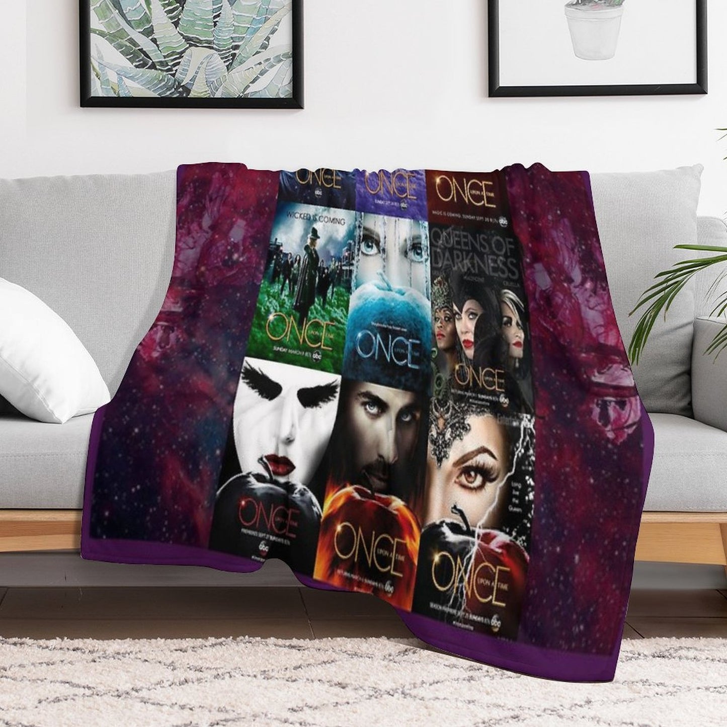 Once Upon A Time ... Throw Blanket