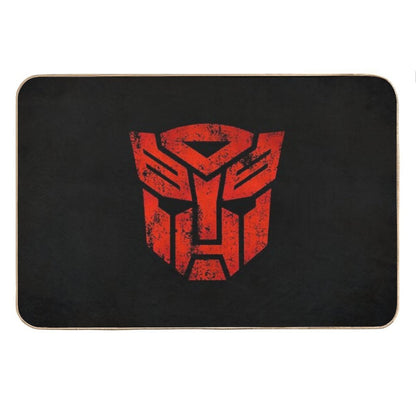 Autobots Logo · Distressed Bath Mat