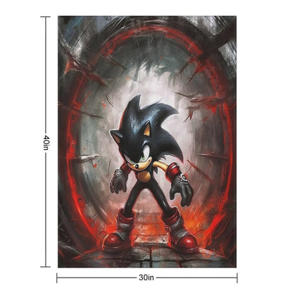 Shadow's Grand Entrance Throw Blanket