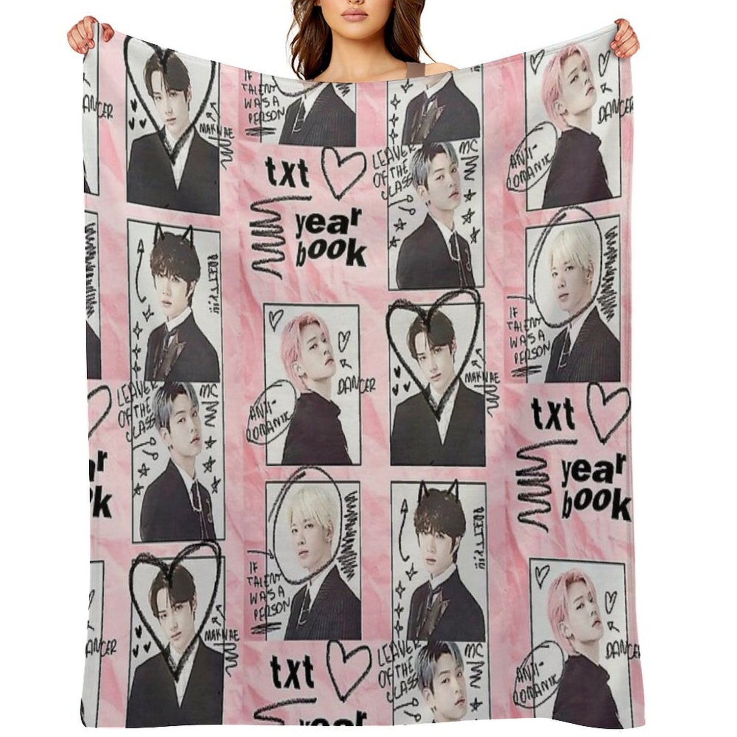 TXT Throw Blanket