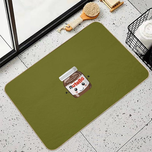 Nutella Cutie Throw Blanket Bath Mat