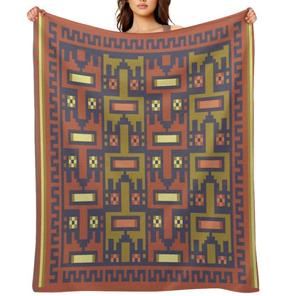 Madotsuki's Rug (Yume Nikki) Throw Blanket