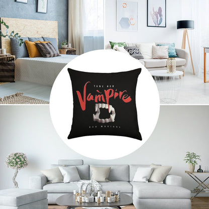 Tanz Der Vampire Linen Throw Pillow Cover