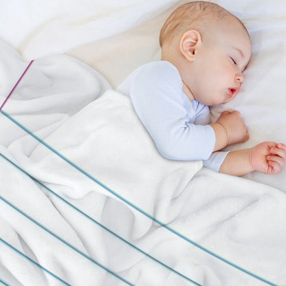 Lined Paper Throw Blanket