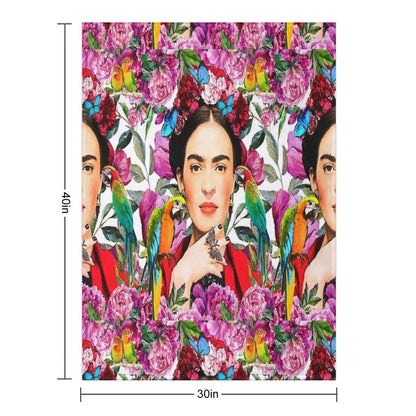 Frida.forever Throw Blanket
