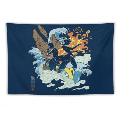 Two Avatars Tapestry