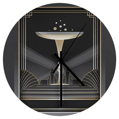 Art Deco Design VI Wall Clock