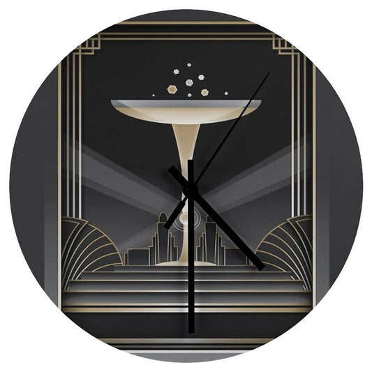 Art Deco Design VI Wall Clock