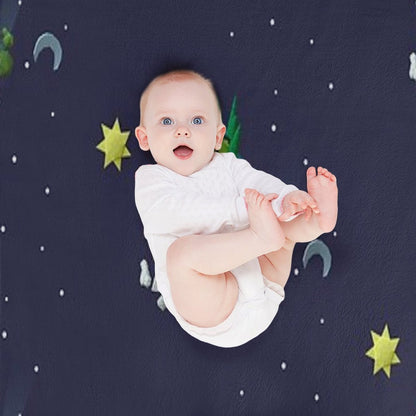 Little Planet Throw Blanket