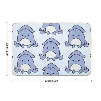 Squish Squid Bath Mat