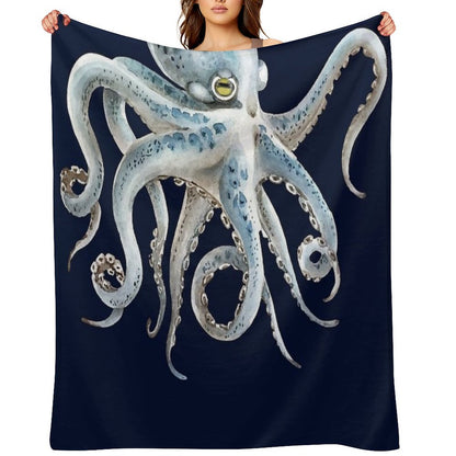 Octopus Tentaces 2 Throw Blanket
