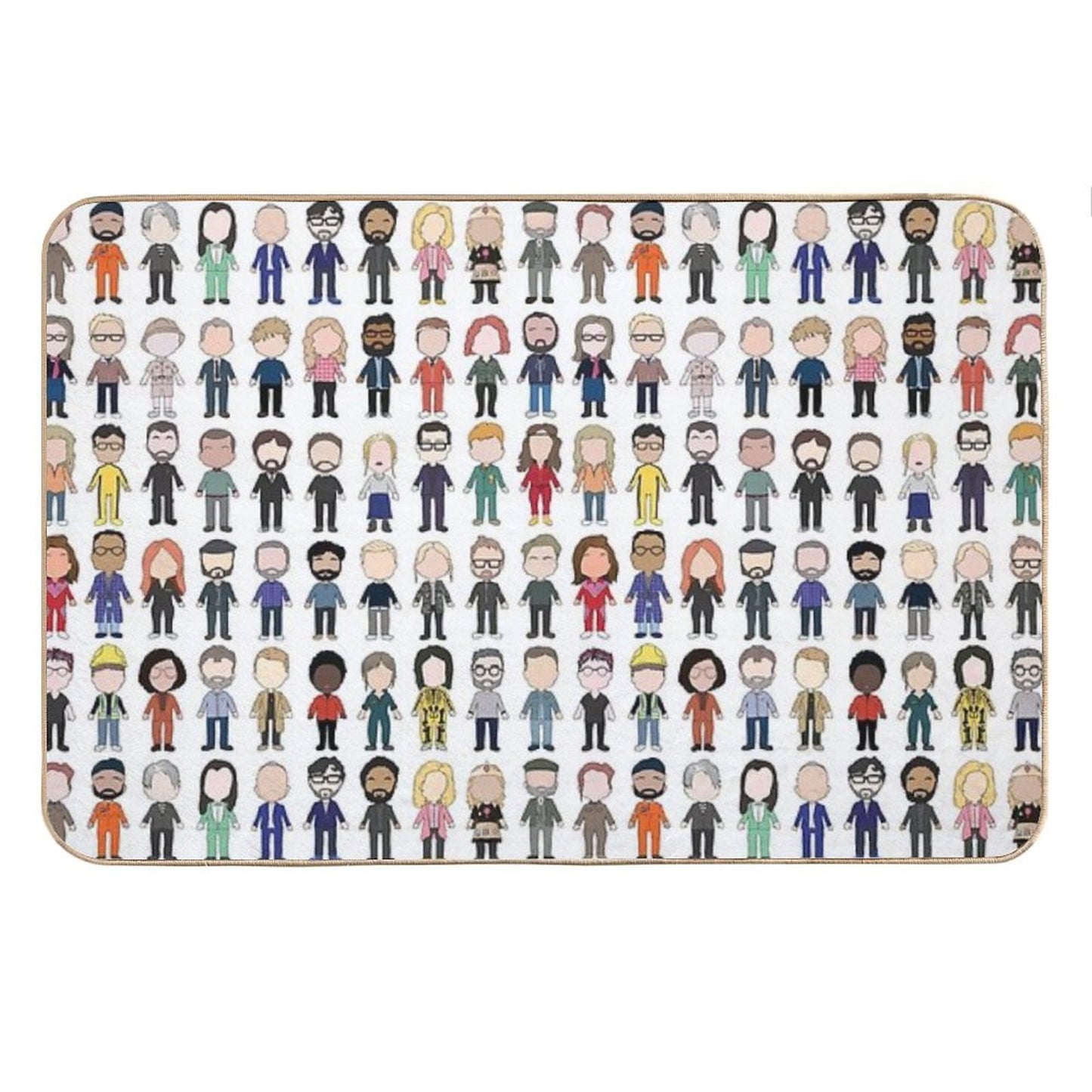 Cast Poster Taskmaster First Ten Series Bath Mat