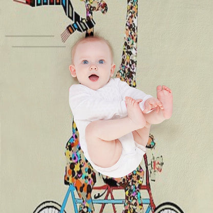 Giraffes Days Lets Tandem Throw Blanket