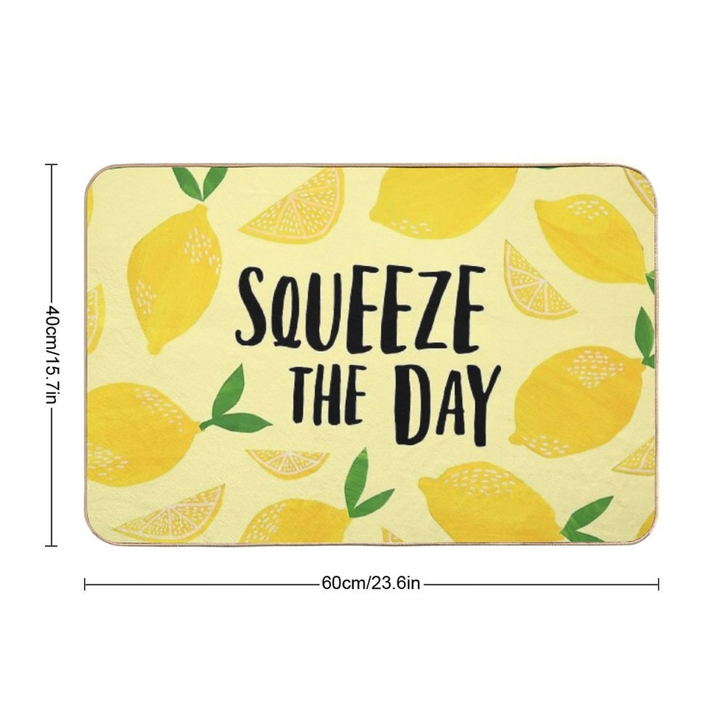 Squeeze The Day Bath Mat