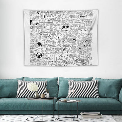 An Ultimate Vine Compilation But Instead of A Video Its Just Terribly Drawn Tapestry