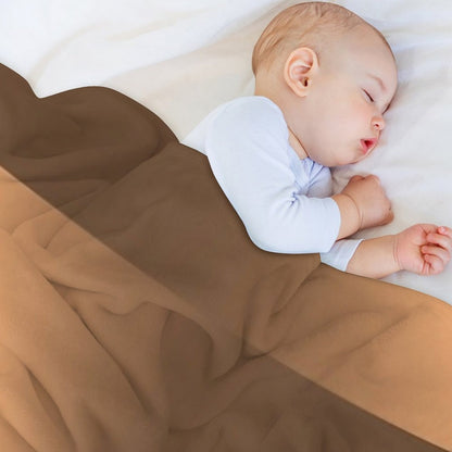 Brushed Copper Illustration Throw Blanket