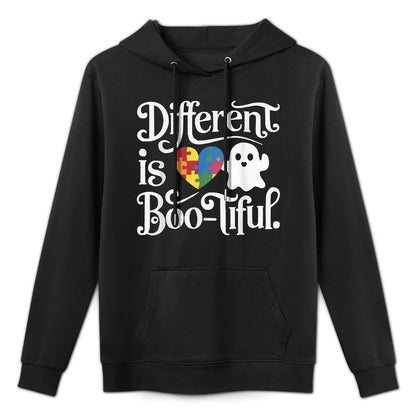 Support Autism Halloween Spooky Autistic Trick Or Treat Easy Care Hoodie