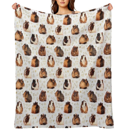 The Essential Guinea Pig Throw Blanket