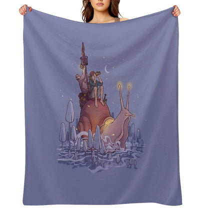 Sluggage Throw Blanket