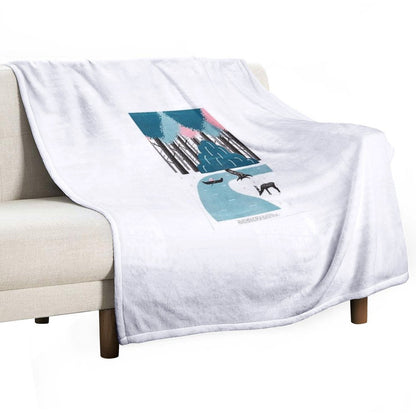 River Throw Blanket