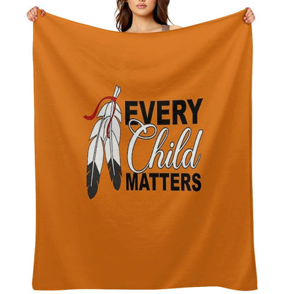 Every Child Matters Throw Blanket