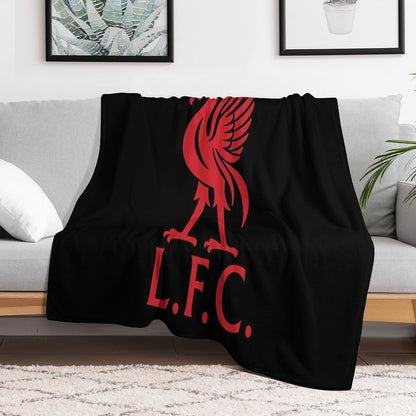 Class Is Permanent - Liverpool Red Throw Blanket