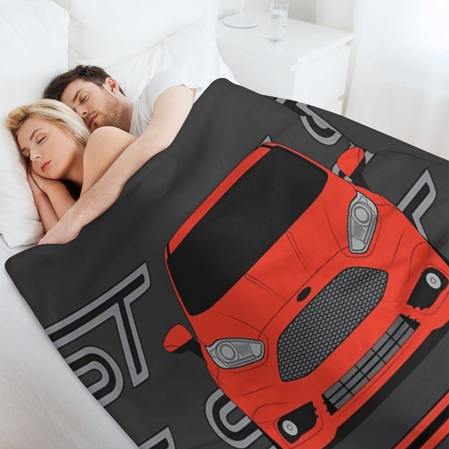 Fiesta ST Throw Blanket