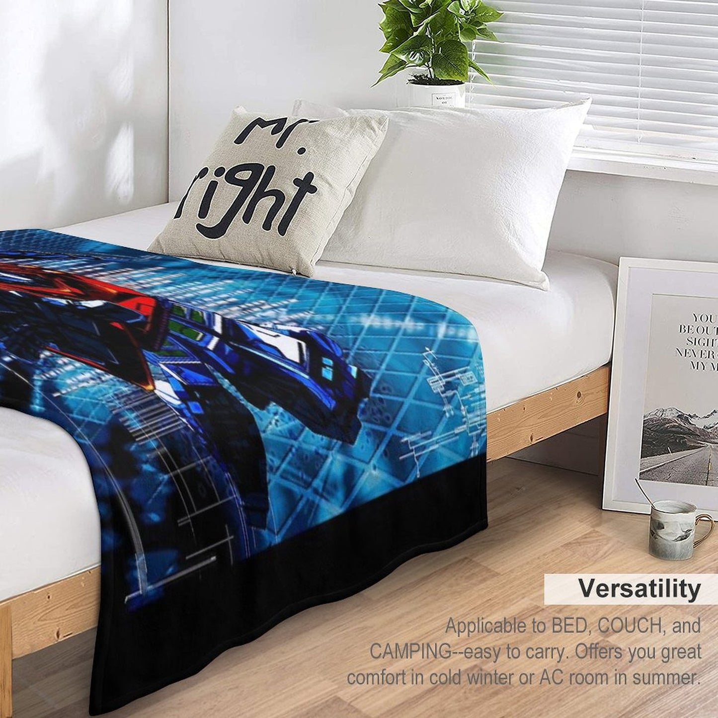 Transformers Optimus Prime Throw Blanket