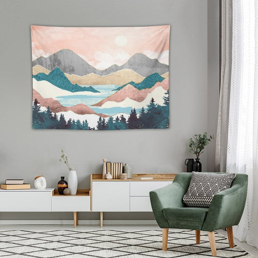 Lake Sunrise Tapestry