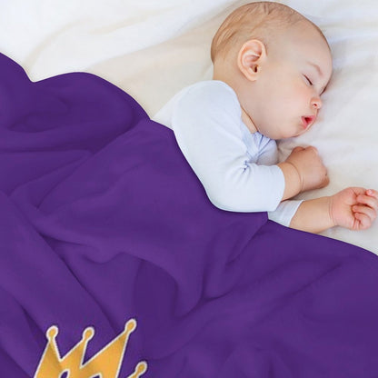 LeBron King 23 Away Throw Blanket