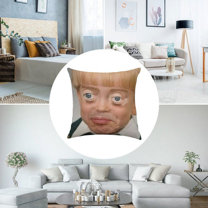 Steve Buscemi Boy Linen Throw Pillow Cover